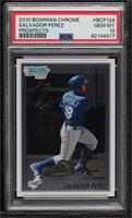 Salvador Perez (Dodgers Logo on Front) [PSA 10 GEM MT]