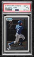 Salvador Perez (Dodgers Logo on Front) [PSA 9 MINT]