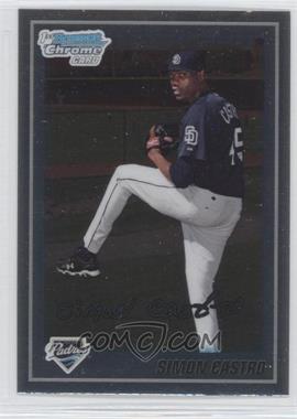 2010 Bowman Chrome - Prospects #BCP48 - Simon Castro