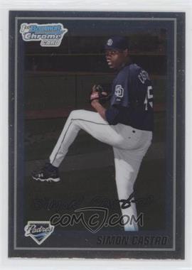 2010 Bowman Chrome - Prospects #BCP48 - Simon Castro