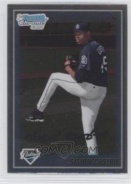 2010 Bowman Chrome - Prospects #BCP48 - Simon Castro