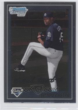 2010 Bowman Chrome - Prospects #BCP48 - Simon Castro