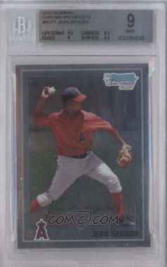 2010 Bowman Chrome - Prospects #BCP7 - Jean Segura [BGS 9 MINT]