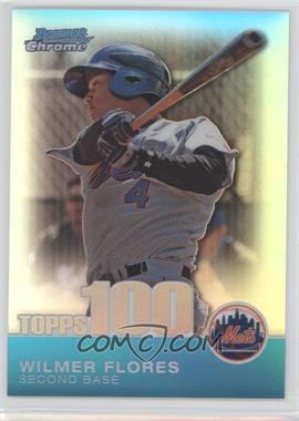 2010 Bowman Chrome - Topps 100 Prospects - Refractor #TPC29 - Wilmer Flores /499