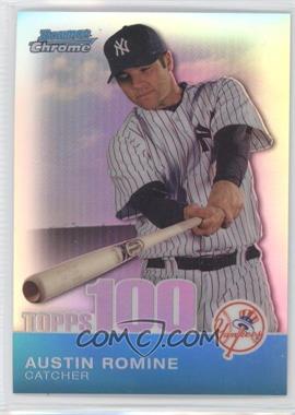 2010 Bowman Chrome - Topps 100 Prospects - Refractor #TPC30 - Austin Romine /499