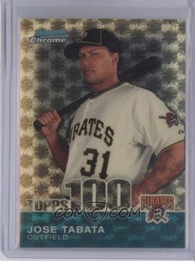 2010 Bowman Chrome - Topps 100 Prospects - Superfractor #TPC54 - Jose Tabata /1