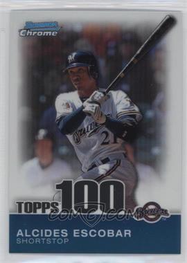 2010 Bowman Chrome - Topps 100 Prospects #TPC16 - Alcides Escobar /999