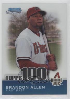 2010 Bowman Chrome - Topps 100 Prospects #TPC23 - Brandon Allen /999