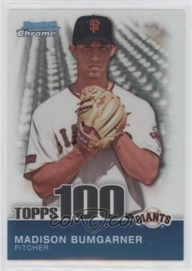 2010 Bowman Chrome - Topps 100 Prospects #TPC32 - Madison Bumgarner /999