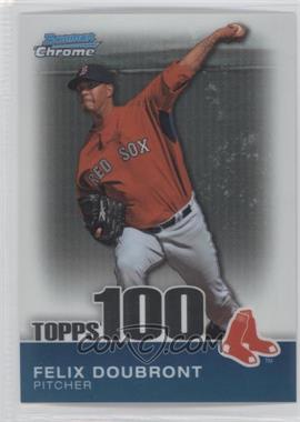 2010 Bowman Chrome - Topps 100 Prospects #TPC44 - Felix Doubront /999