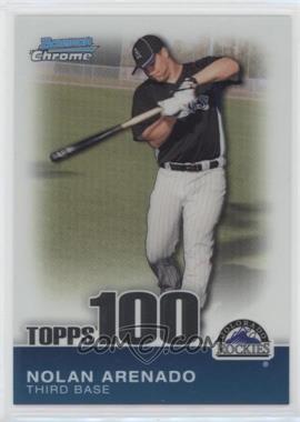 2010 Bowman Chrome - Topps 100 Prospects #TPC49 - Nolan Arenado /999