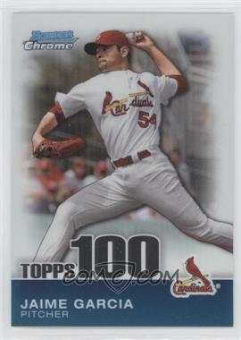 2010 Bowman Chrome - Topps 100 Prospects #TPC53 - Jaime Garcia /999