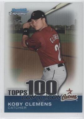 2010 Bowman Chrome - Topps 100 Prospects #TPC58 - Koby Clemens /999