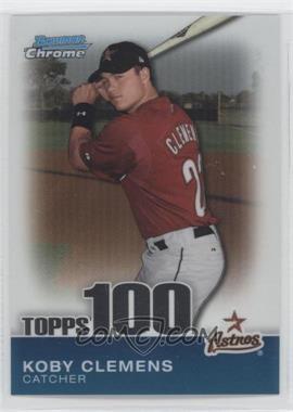 2010 Bowman Chrome - Topps 100 Prospects #TPC58 - Koby Clemens /999