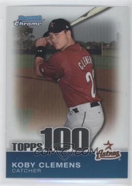 2010 Bowman Chrome - Topps 100 Prospects #TPC58 - Koby Clemens /999