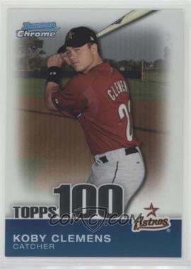 2010 Bowman Chrome - Topps 100 Prospects #TPC58 - Koby Clemens /999