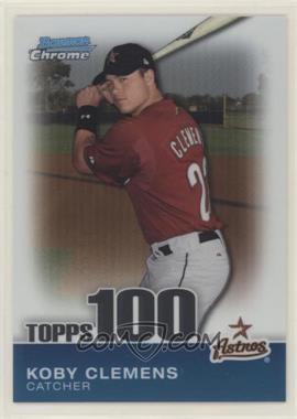 2010 Bowman Chrome - Topps 100 Prospects #TPC58 - Koby Clemens /999