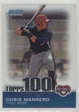 2010 Bowman Chrome - Topps 100 Prospects #TPC73 - Chris Marrero /999