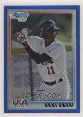 2010 Bowman Chrome - USA Stars - Blue Refractor #USA-14 - Brian Ragira /150