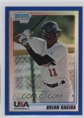 2010 Bowman Chrome - USA Stars - Blue Refractor #USA-14 - Brian Ragira /150