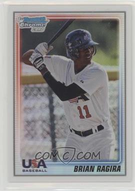 2010 Bowman Chrome - USA Stars - Refractor #USA-14 - Brian Ragira /500