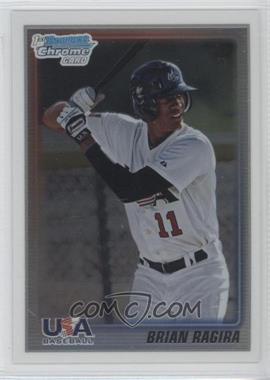 2010 Bowman Chrome - USA Stars - Refractor #USA-14 - Brian Ragira /500