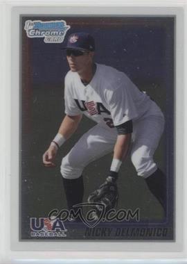 2010 Bowman Chrome - USA Stars #USA-3 - Nicky Delmonico