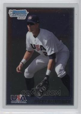 2010 Bowman Chrome - USA Stars #USA-3 - Nicky Delmonico