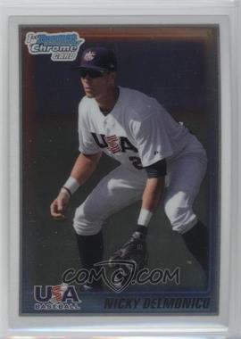 2010 Bowman Chrome - USA Stars #USA-3 - Nicky Delmonico