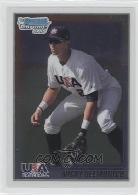 2010 Bowman Chrome - USA Stars #USA-3 - Nicky Delmonico