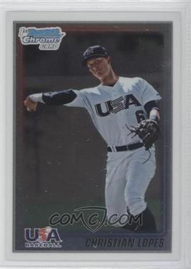 2010 Bowman Chrome - USA Stars #USA-7 - Christian Lopes