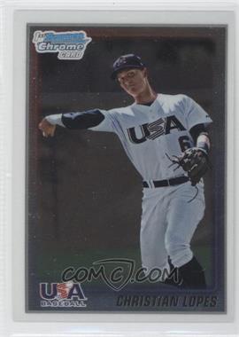 2010 Bowman Chrome - USA Stars #USA-7 - Christian Lopes