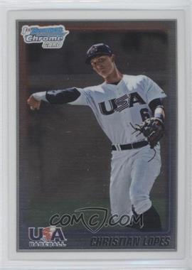 2010 Bowman Chrome - USA Stars #USA-7 - Christian Lopes