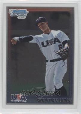 2010 Bowman Chrome - USA Stars #USA-7 - Christian Lopes