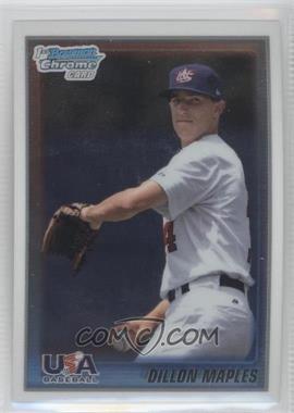 2010 Bowman Chrome - USA Stars #USA-9 - Dillon Maples