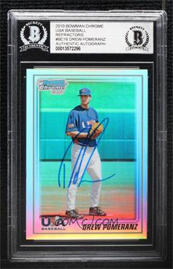 2010 Bowman Chrome - USA Team - Refractors #USA-BC16 - Drew Pomeranz /777 [BAS BGS Authentic]