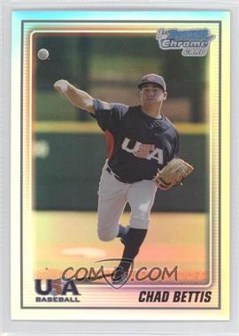 2010 Bowman Chrome - USA Team - Refractors #USA-BC2 - Chad Bettis /777