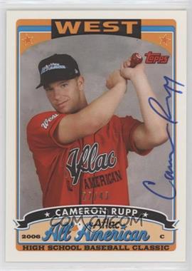 2010 Bowman Draft Picks & Prospects - Aflac All-American Autographs #AFLAC-CR - Cameron Rupp /43 [EX to NM]