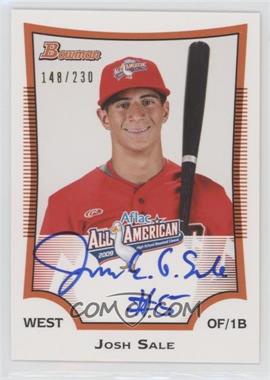 2010 Bowman Draft Picks & Prospects - Aflac All-American Autographs #AFLAC-JS.1 - Josh Sale /230