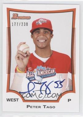 2010 Bowman Draft Picks & Prospects - Aflac All-American Autographs #AFLAC-PT.1 - Peter Tago (Serial Numbered) /230