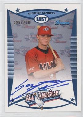 2010 Bowman Draft Picks & Prospects - Aflac All-American Autographs #AFLAC-SGE - Scooter Gennett /230
