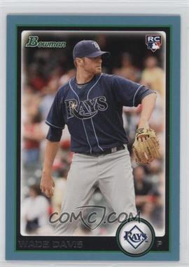 2010 Bowman Draft Picks & Prospects - [Base] - Blue #BDP13 - Wade Davis /399