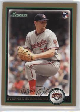 2010 Bowman Draft Picks & Prospects - [Base] - Gold #BDP1 - Stephen Strasburg