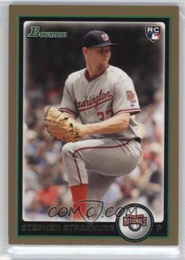 2010 Bowman Draft Picks & Prospects - [Base] - Gold #BDP1 - Stephen Strasburg