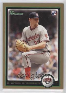 2010 Bowman Draft Picks & Prospects - [Base] - Gold #BDP1 - Stephen Strasburg