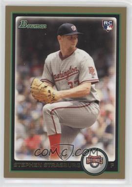 2010 Bowman Draft Picks & Prospects - [Base] - Gold #BDP1 - Stephen Strasburg