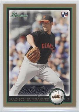 2010 Bowman Draft Picks & Prospects - [Base] - Gold #BDP9 - Madison Bumgarner