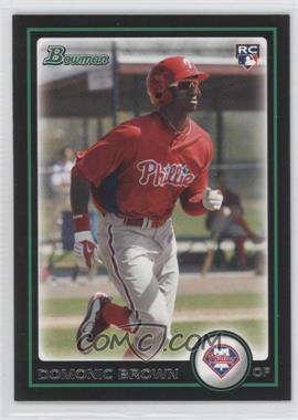 2010 Bowman Draft Picks & Prospects - [Base] #BDP70 - Domonic Brown