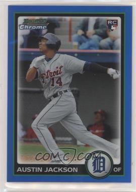 2010 Bowman Draft Picks & Prospects - Chrome - Blue Refractor #BDP10 - Austin Jackson /199