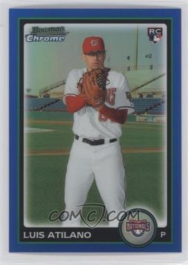 2010 Bowman Draft Picks & Prospects - Chrome - Blue Refractor #BDP44 - Luis Atilano /199